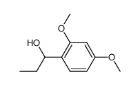 1-(2,4-dimethoxyphenyl)propan-1-ol Structure