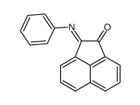 2-phenylimino-acenaphthenone结构式
