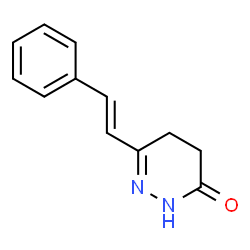 6-STYRYL-4,5-DIHYDRO-3(2H)-PYRIDAZINONE Structure