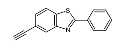 5-ethynyl-2-phenyl-1,3-benzothiazole结构式