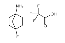 4-fluorobicyclo[2.2.1]heptan-1-amine,2,2,2-trifluoroacetic acid Structure