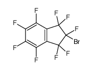 2-bromo-1,1,2,3,3,4,5,6,7-nonafluoroindene Structure