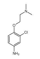 3-chloro-4-{[2-(dimethylamino)ethyl]oxy}phenylamine Structure