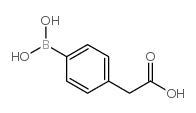 4-(羧甲基)苯硼酸结构式