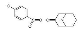 9-(4-chlorophenyl)sulfonyl-9-azabicyclo[3.3.1]nonan-3-one结构式