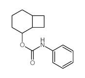 2-bicyclo[4.2.0]octyl N-phenylcarbamate结构式