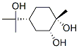 [1S,2R,4R,(+)]-p-Menthane-1,2,8-triol Structure