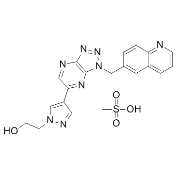 PF-04217903甲磺酸盐结构式