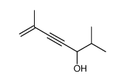 2,6-dimethylhept-6-en-4-yn-3-ol Structure