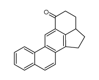 5-Oxo-2a,3,4,5-tetrahydro-cholanthren结构式