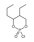 2-chloro-5-ethyl-4-propyl-1,3,2λ5-dioxaphosphinane 2-oxide Structure