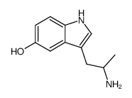 3-(2-Amino-propyl)-1H-indol-5-ol Structure