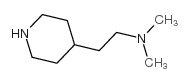 N,N-二甲基-2-(4-哌啶基)乙胺结构式