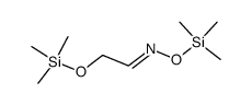 (E)-trimethylsilyloxyacetaldehyde O-(trimethylsilyl)oxime Structure