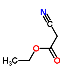Ethyl cyanoacetate structure