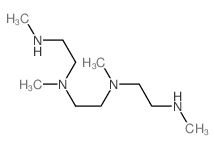 1,2-Ethanediamine,N1,N2-dimethyl-N1,N2-bis[2-(methylamino)ethyl]- structure