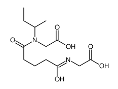 2-[[5-[butan-2-yl(carboxymethyl)amino]-5-oxopentanoyl]amino]acetic acid结构式