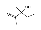 3-hydroxy-3-methyl-pentan-2-one Structure