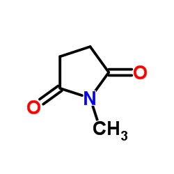 N-甲基琥珀酰亚胺结构式