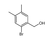 (2-Bromo-4,5-dimethylphenyl)methanol Structure