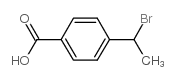 4-(1-bromoethyl)benzoic acid Structure