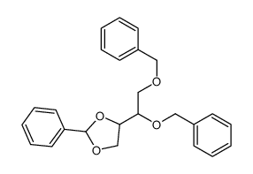 4-[1,2-bis(phenylmethoxy)ethyl]-2-phenyl-1,3-dioxolane Structure