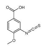 3-异硫代氰酰基-4-甲氧基苯甲酸结构式