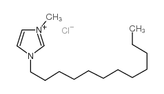 1-十二烷基-3-甲基咪唑氯盐结构式