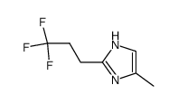 4-甲基-2-(3,3,3-三氟丙基)-1H-咪唑结构式