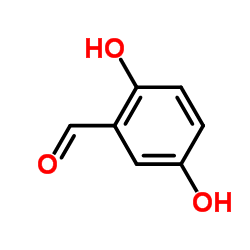 2,5-二羟基苯甲醛结构式