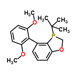 3-(叔丁基)-4-(2,6-二甲氧基苯基)-2,3-二氢苯并[d][1,3]氧磷杂环戊二烯结构式