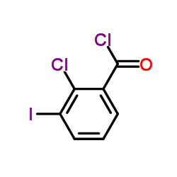 2-Chloro-3-iodobenzoyl chloride结构式