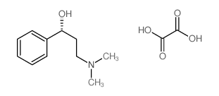 (1R)-3-(Dimethylamino)-1-phenylpropan-1-ol, oxalic acid Structure