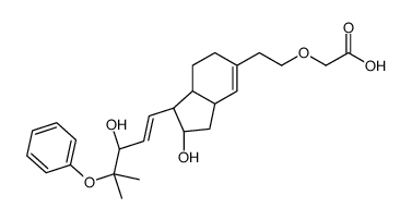 3-oxahomoisocarbacyclin结构式