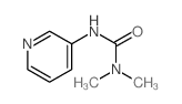 Urea,N,N-dimethyl-N'-3-pyridinyl-结构式