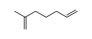 6-Methyl-1,6-heptadiene结构式