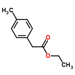 Ethyl (4-methylphenyl)acetate structure