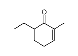2-Cyclohexen-1-one,2-methyl-6-(1-methylethyl)-(9CI)结构式