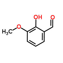 3-Methoxysalicylaldehyde Structure