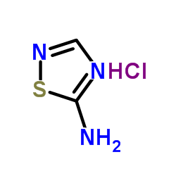 5-氨基-1,2,4-噻二唑盐酸盐结构式
