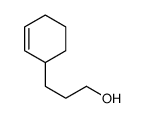 3-cyclohex-2-en-1-ylpropan-1-ol结构式