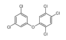 1,2,4-trichloro-5-(3,5-dichlorophenoxy)benzene Structure