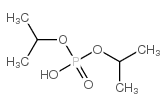 diisopropyl hydrogen phosphate Structure