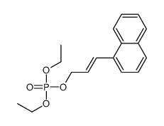 diethyl 3-naphthalen-1-ylprop-2-enyl phosphate结构式