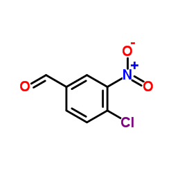4-氯-3-硝基苯甲醛结构式