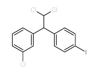 Benzene,1-chloro-3-[2,2-dichloro-1-(4-iodophenyl)ethyl]-结构式