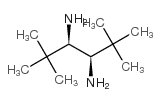 (r,r)-3,4-diamino-2,2,5,5-tetramethylhexane Structure