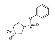 phenyl tetrahydrothiophene-3-sulfonate 1,1-dioxide Structure
