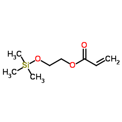 丙烯酰氧乙氧基三甲基硅烷结构式