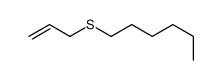 1-prop-2-enylsulfanylhexane Structure
